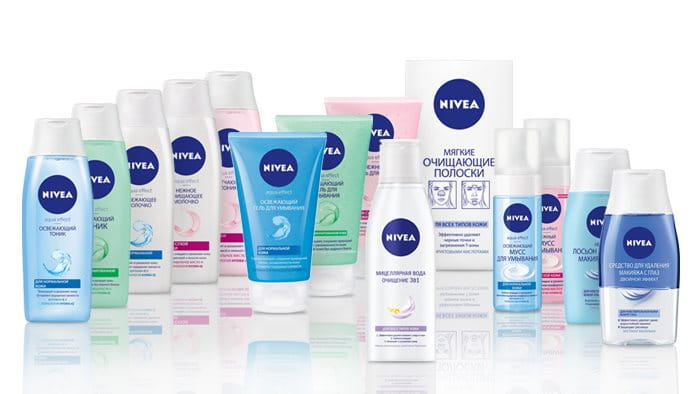 Nivea средства по уходу за кожей